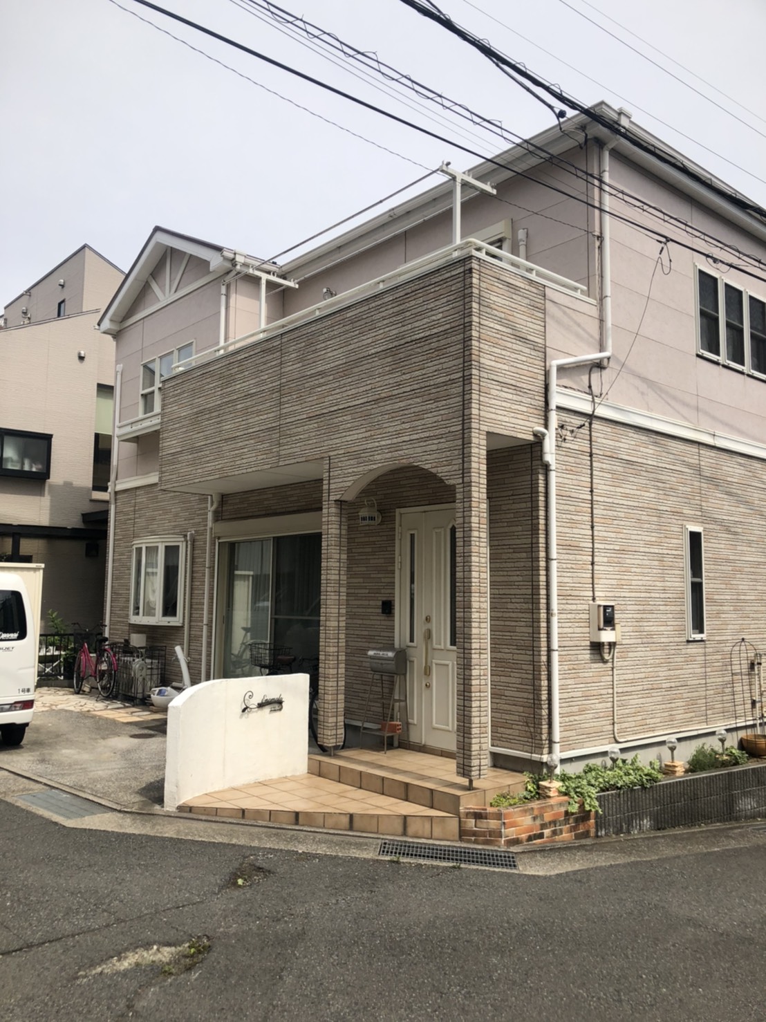 施工前　外壁塗装：パーフェクトトップ　屋根塗装：クールタイトSi　施工地域：神奈川県横須賀市